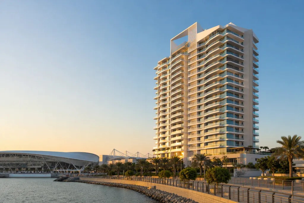 Perla 3 by Reportage, Yas Bay - apartments exterior