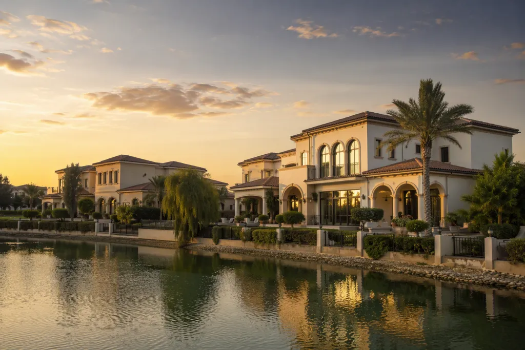 Almeria at Bloom Living, Lakeside Villas in Zayed City