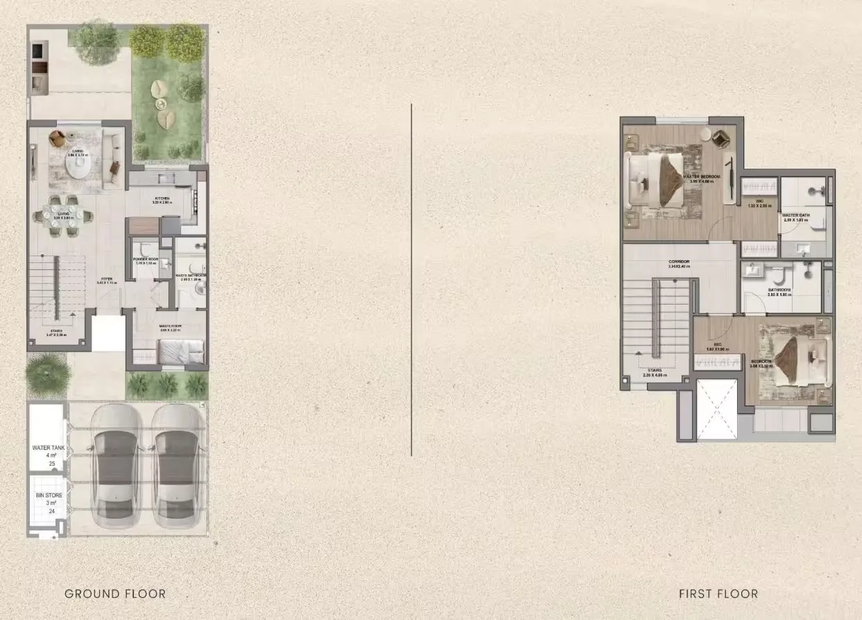 Townhouse 2 Bedrooms