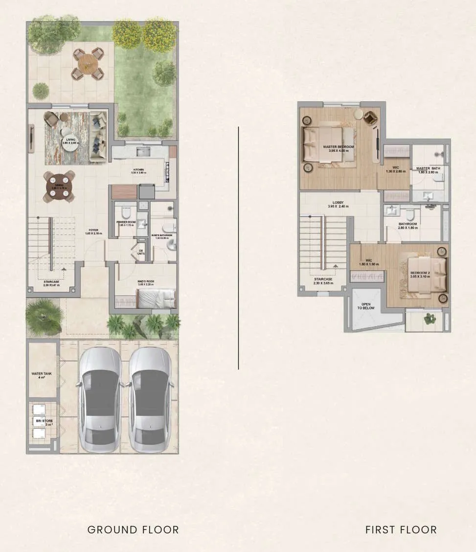 Townhouse 2 Bedrooms