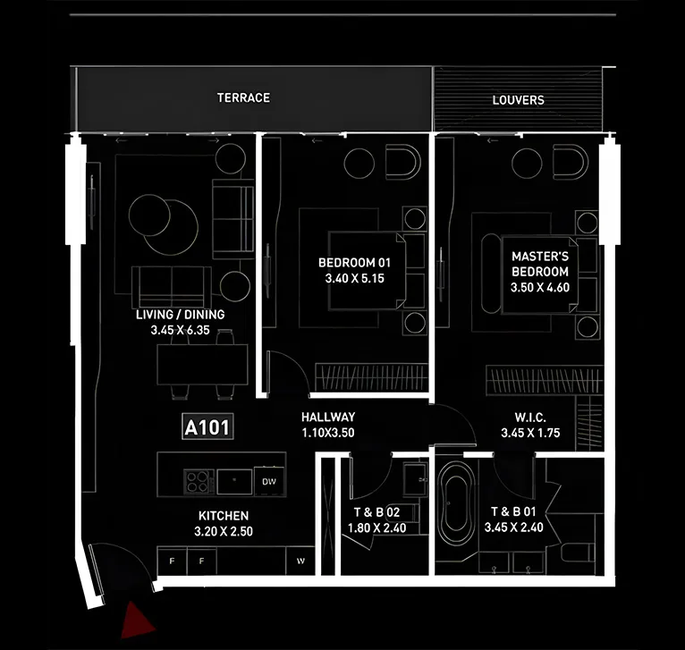 Apartment 2 Bedrooms