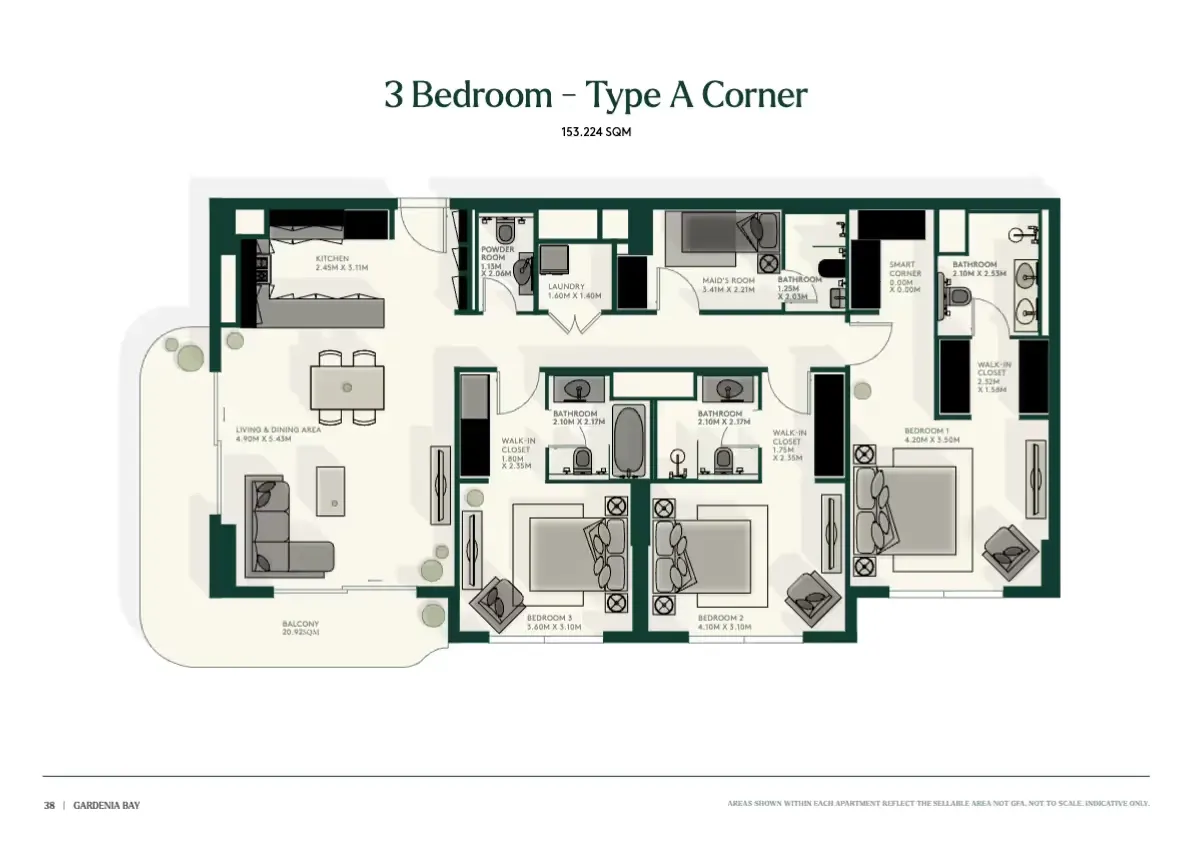 Apartments 3 Bedrooms
