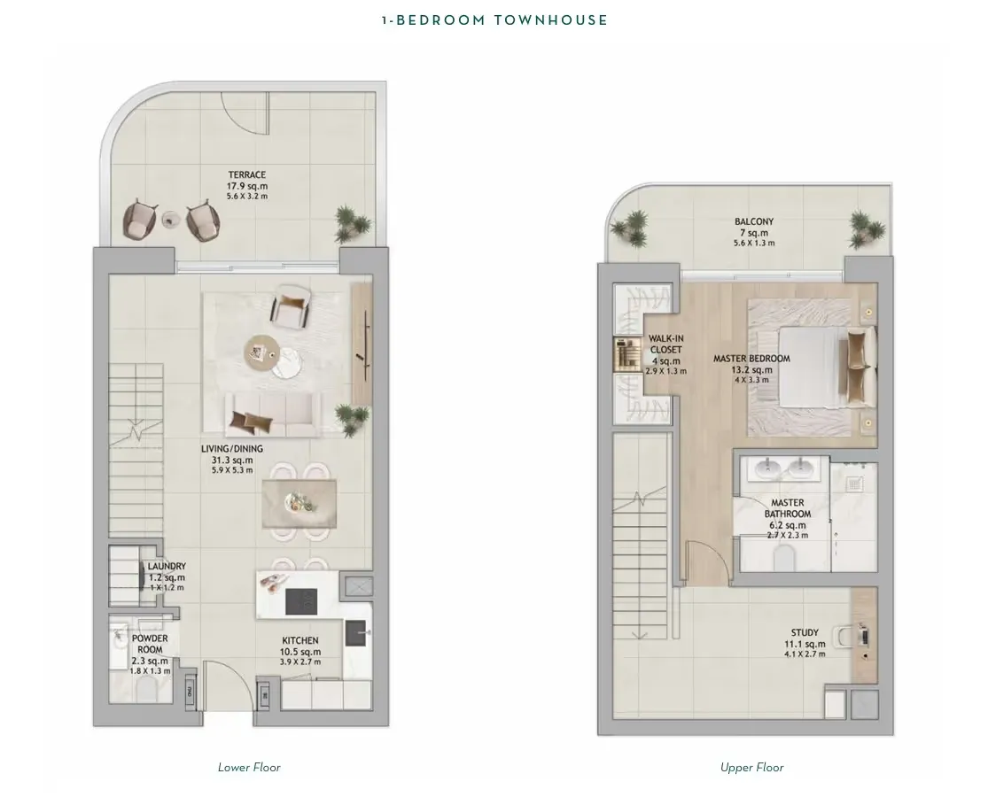 Townhouse 1 Bedroom