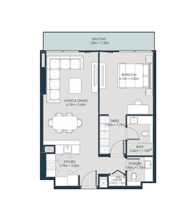 Apartment 1 bedroom
