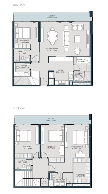 Duplex 4 bedroom