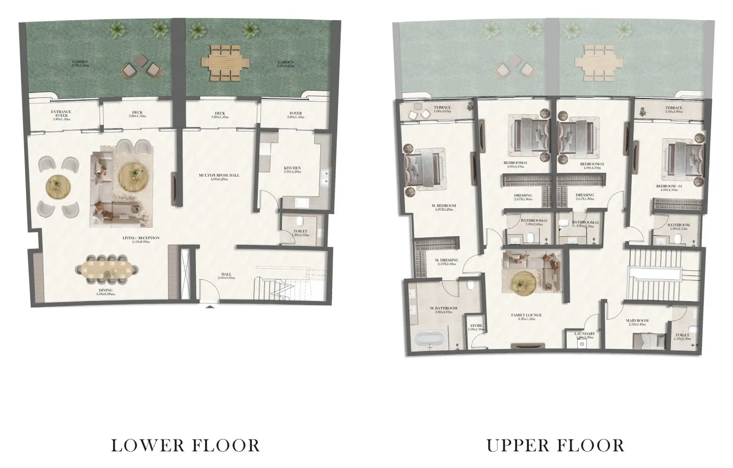 Townhouses 4 Bedrooms