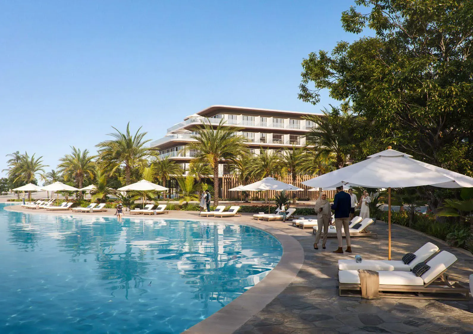 Ramhan Island, Abu Dhabi, Villas Between Mangroves and the Sea