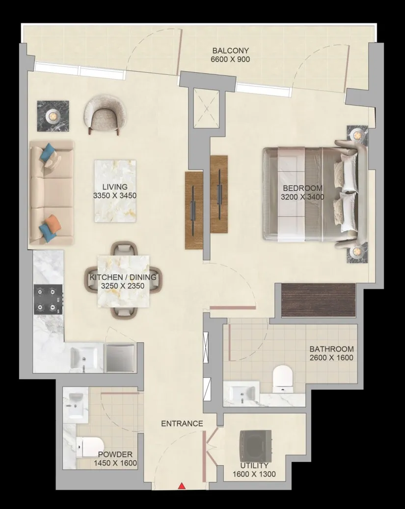 Apartment 1 Bedroom