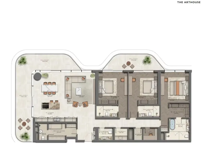 Apartment 3 Bedrooms