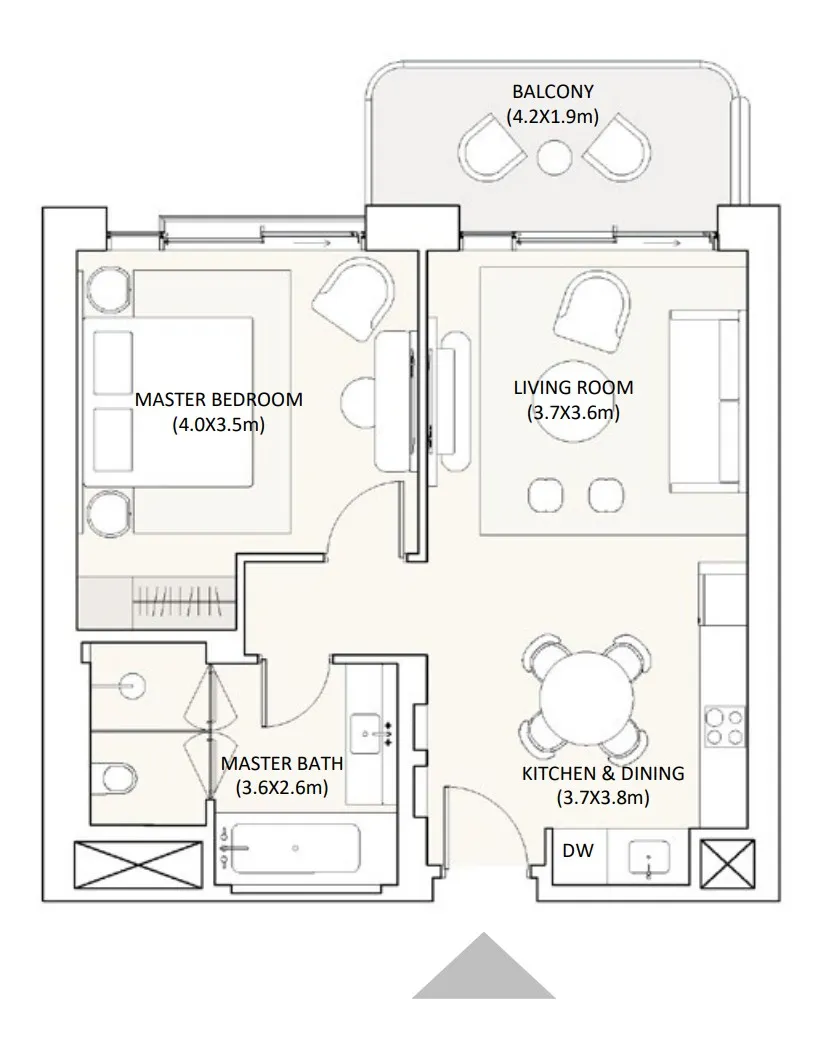 Apartment 1 Bedroom