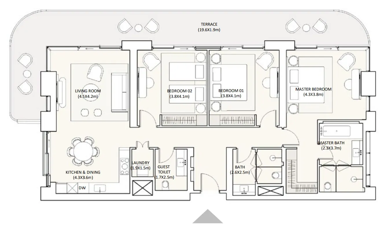 Apartment 3 Bedroom