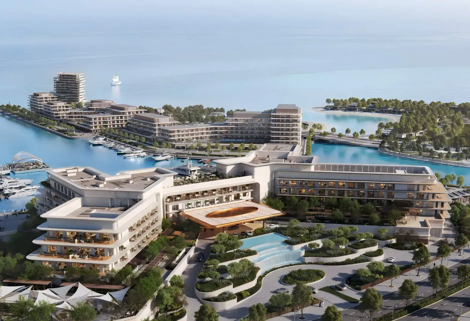 The Bristol Residences, Ramhan Island, Waterfront Apartments