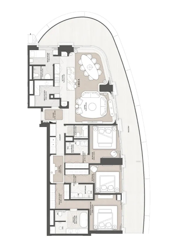 Apartments 3 Bedrooms