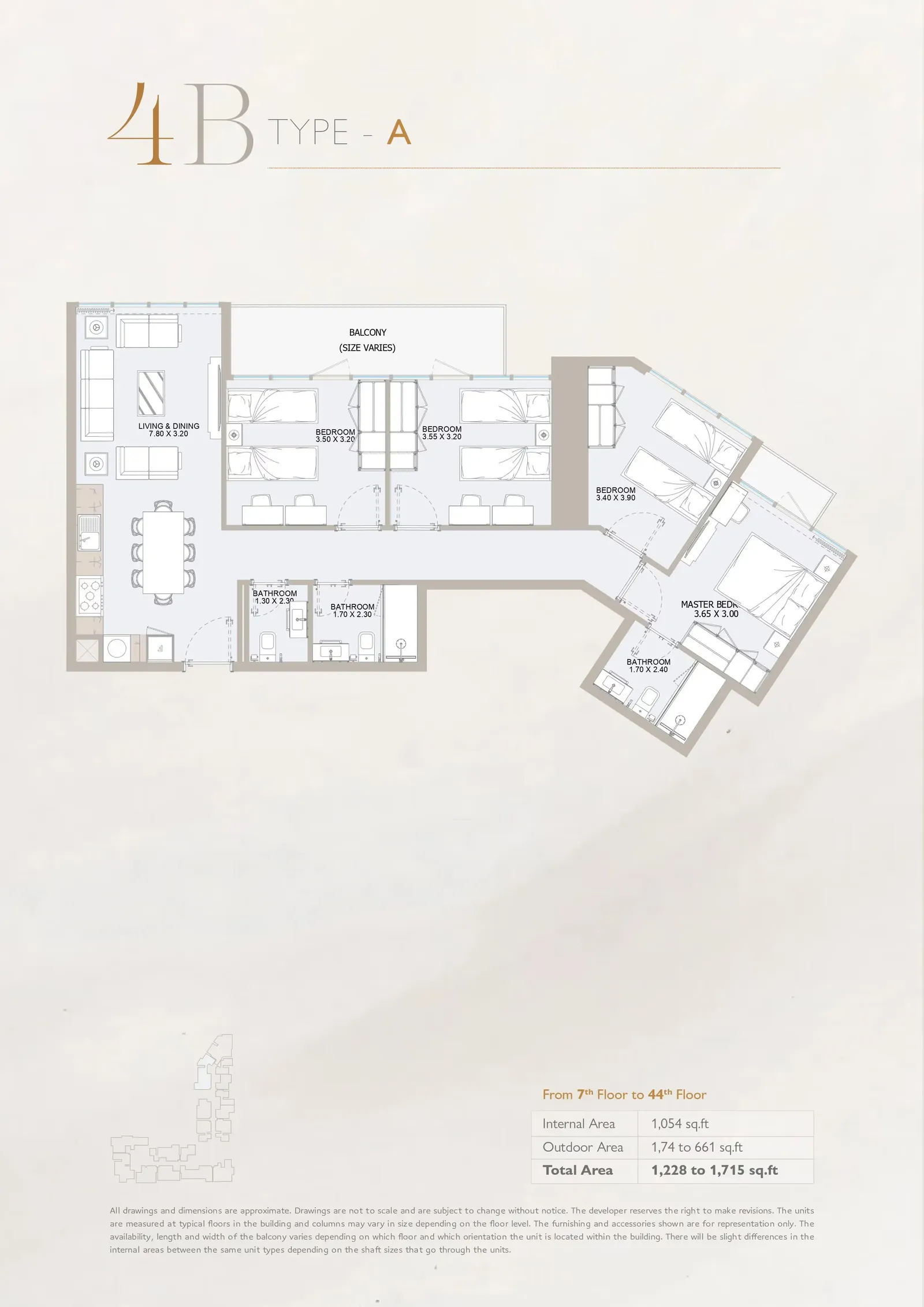 Apartments 4 Bedrooms