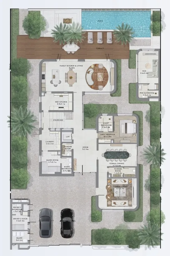 Villas 6 Bedrooms