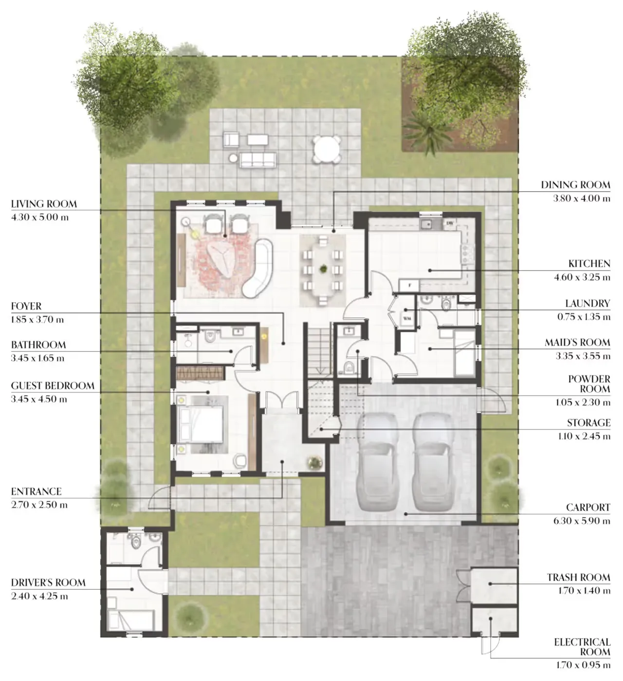4 Bedrooms