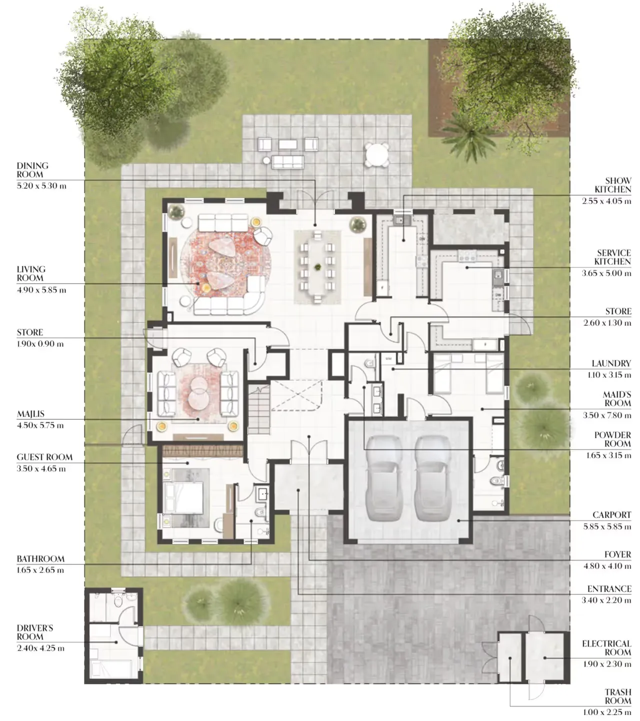 6 Bedrooms