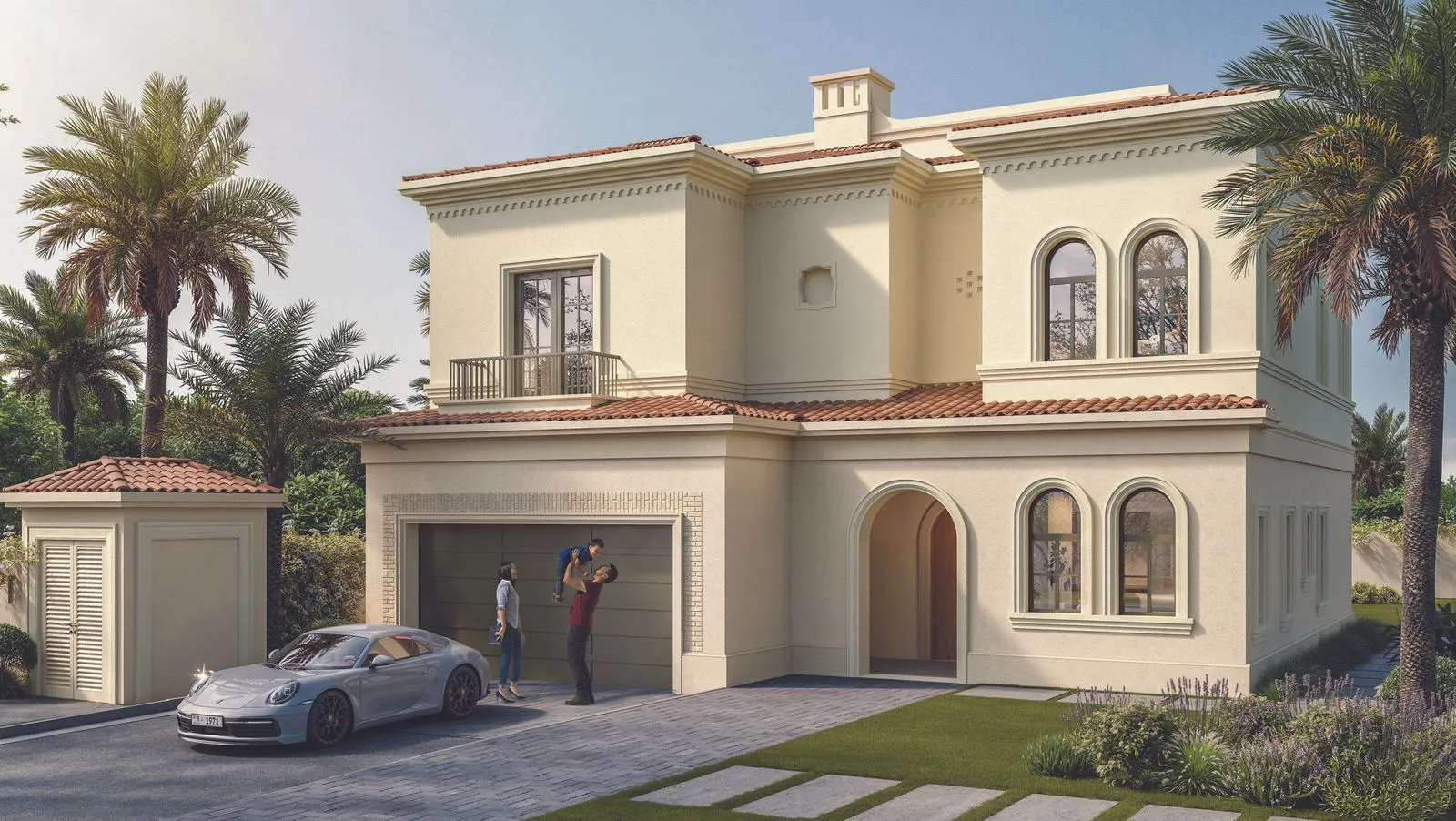Almeria at Bloom Living, Lakeside Villas in Zayed City