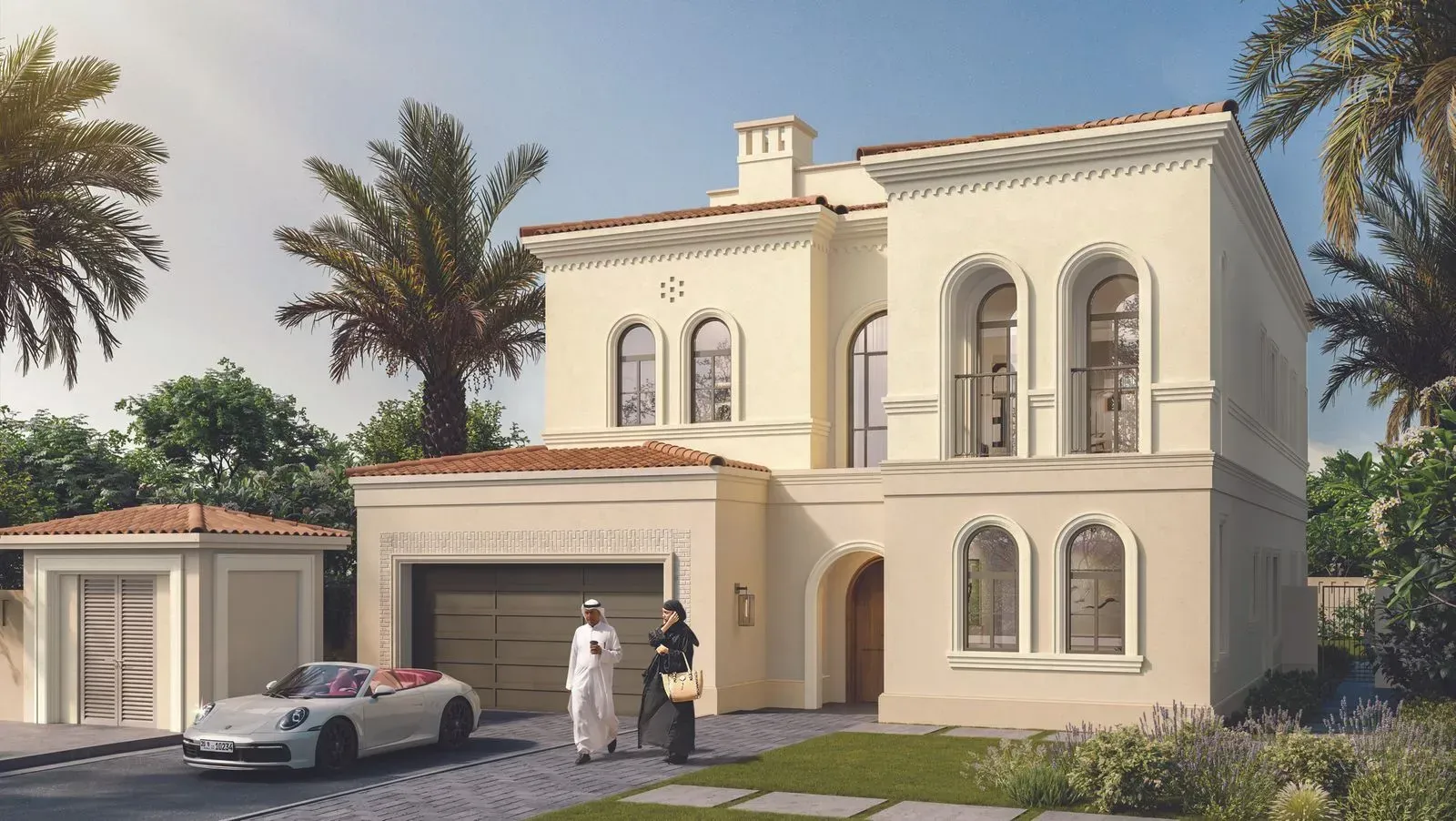 Almeria at Bloom Living, Lakeside Villas in Zayed City