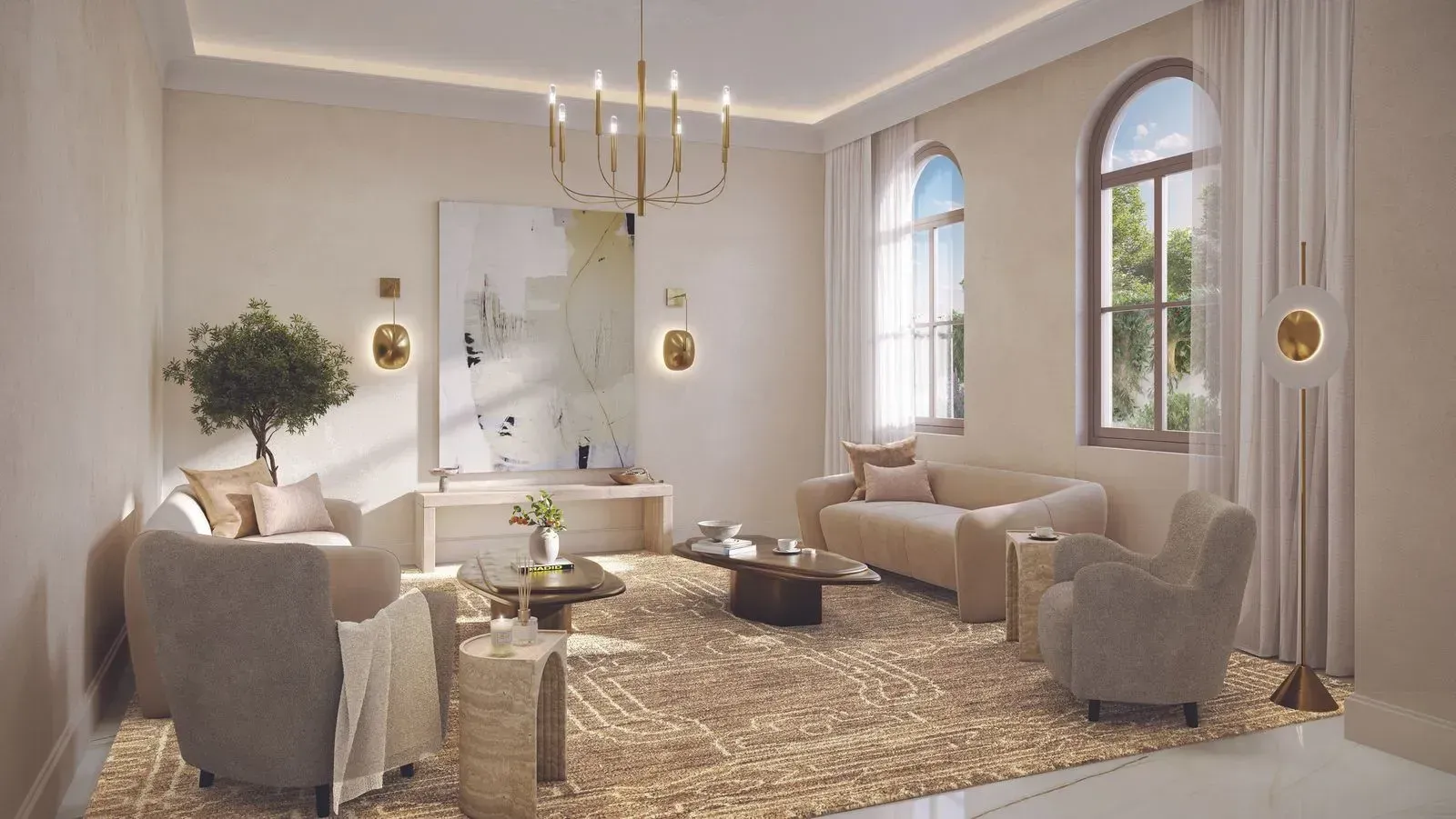 Almeria at Bloom Living, Lakeside Villas in Zayed City