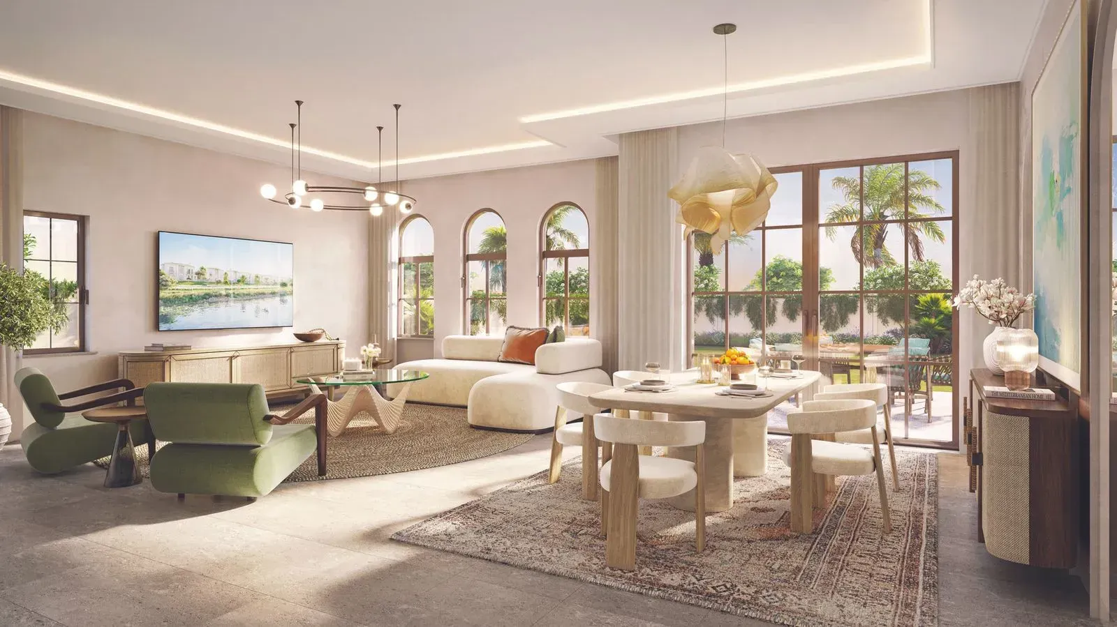 Almeria at Bloom Living, Lakeside Villas in Zayed City