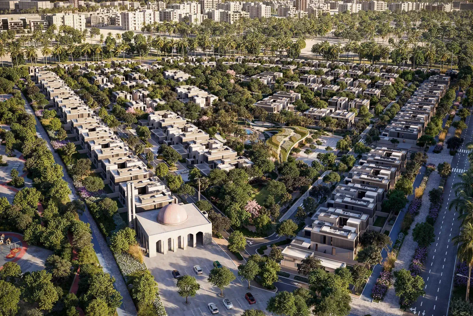 Fay Valley in Masdar City by Taraf