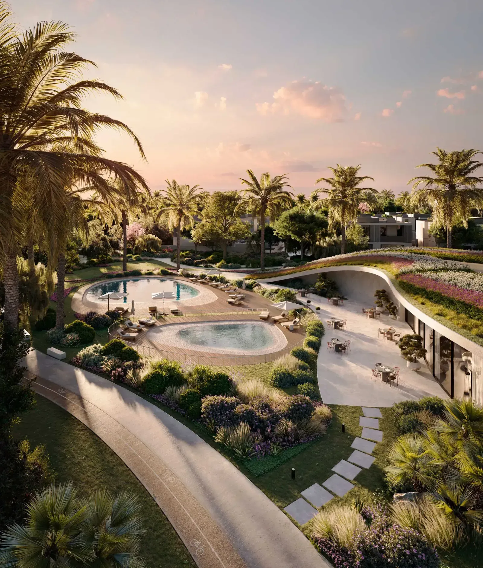 Fay Valley in Masdar City by Taraf