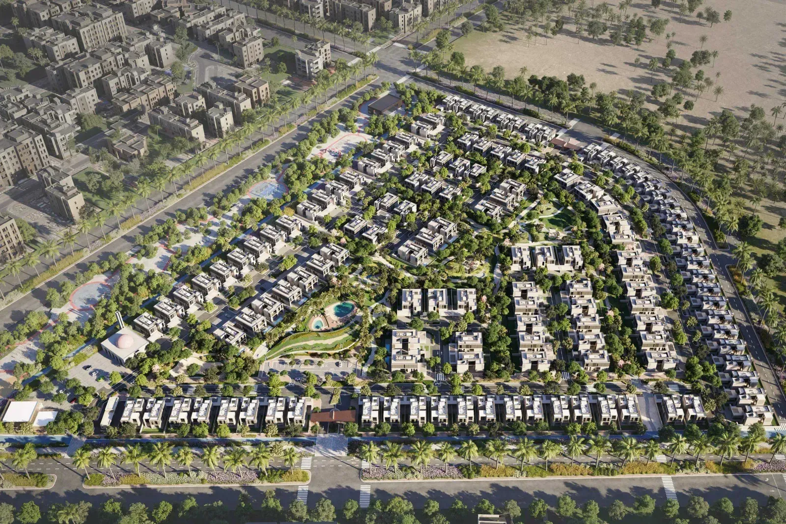 Fay Valley in Masdar City by Taraf
