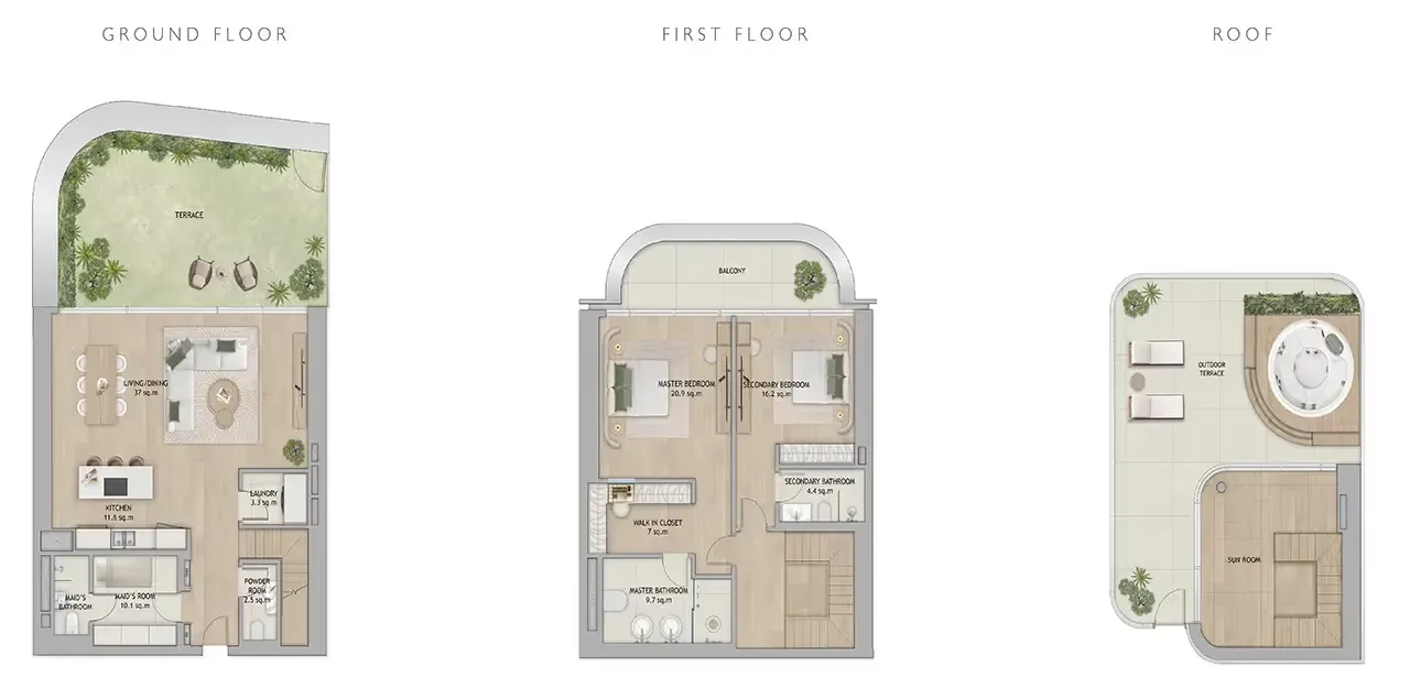 2 Bedrooms