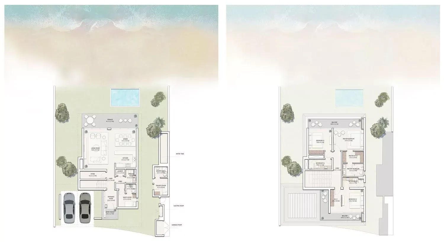 3 Bedrooms