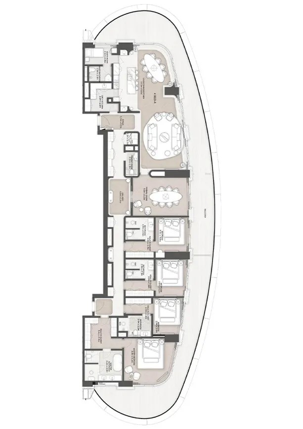 4 Bedrooms
