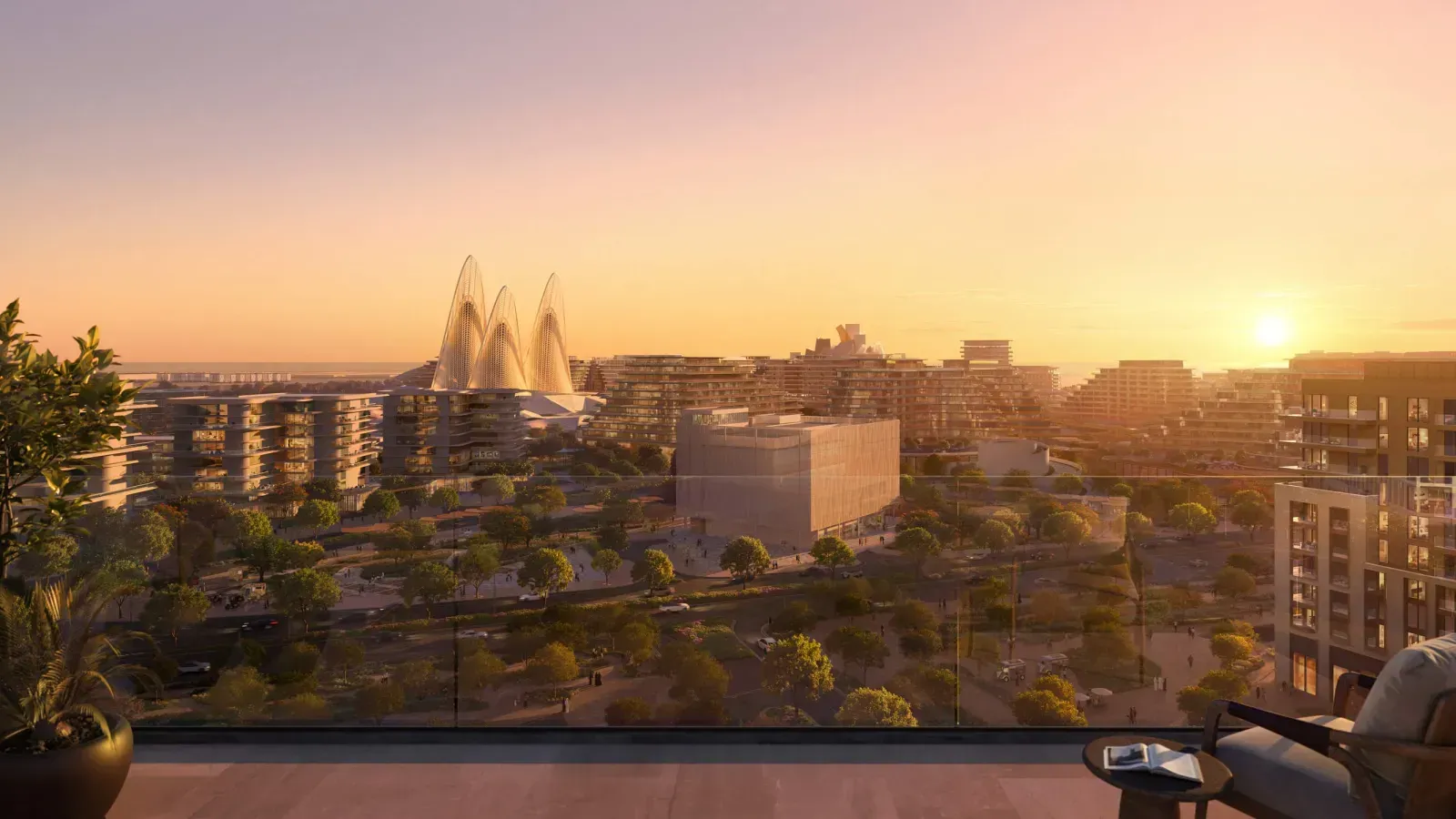 Sei Saadiyat by Aldar, Saadiyat Cultural District