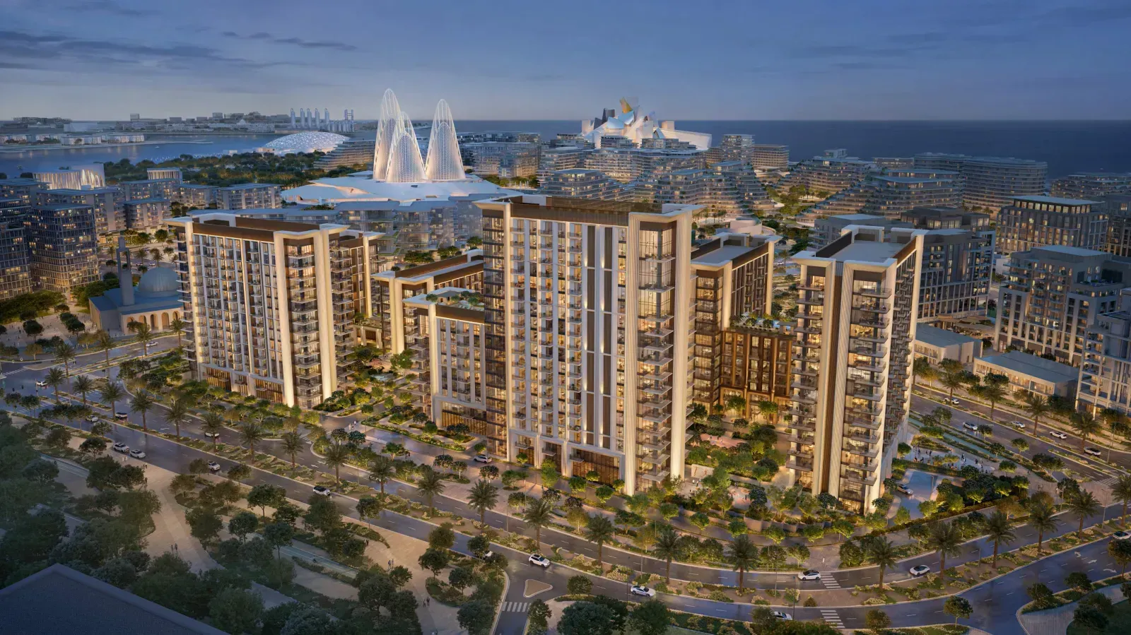 Sei Saadiyat by Aldar, Saadiyat Cultural District